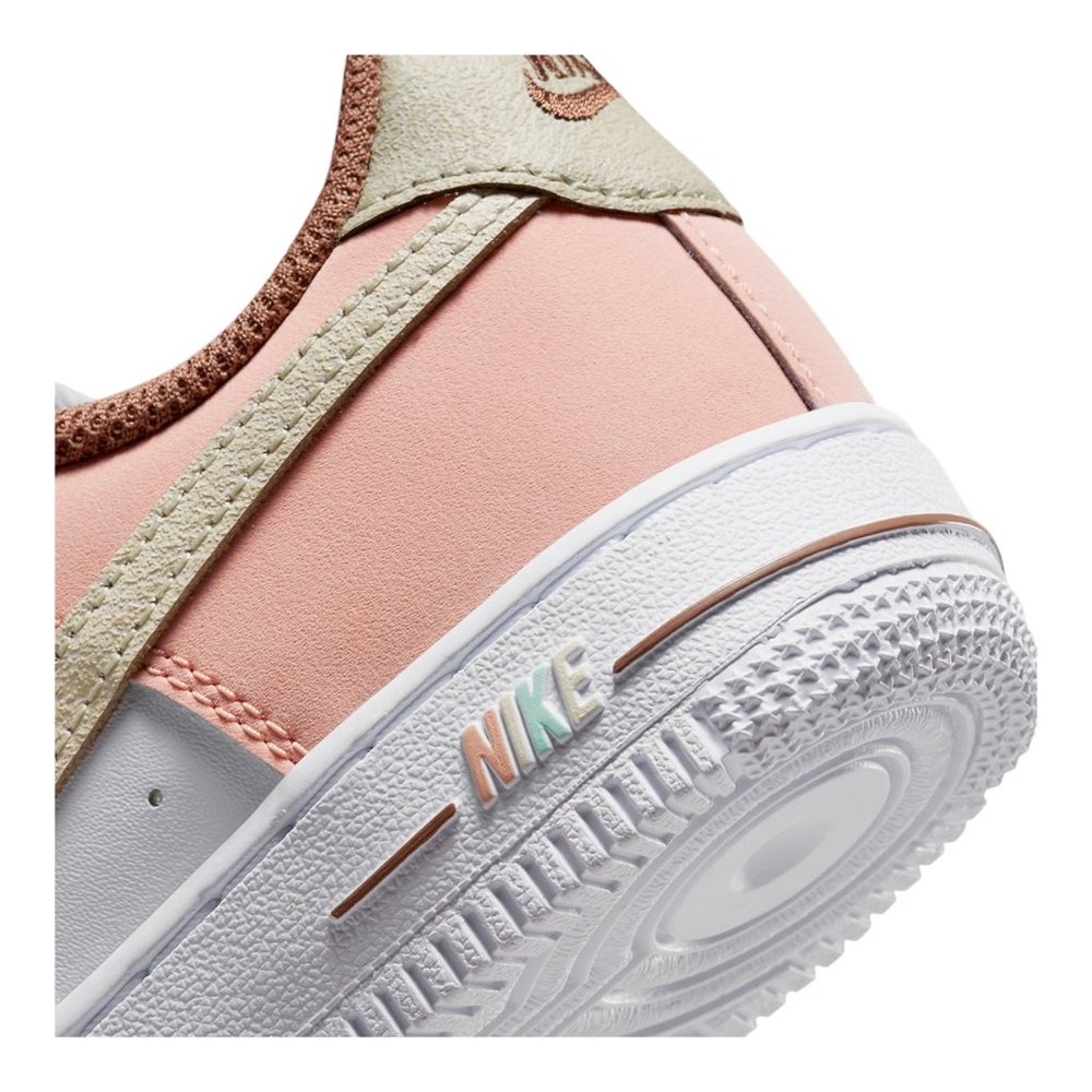 Nike Air Force 1 Low LV8 PS Shoes Sneakers DX3728-100 White Kids - Picture 7 of 10